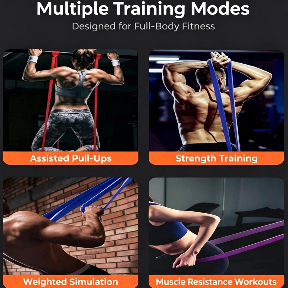 Утолщенные эластичные ленты со – обзор и цена Yoga Fitness Resistance Band