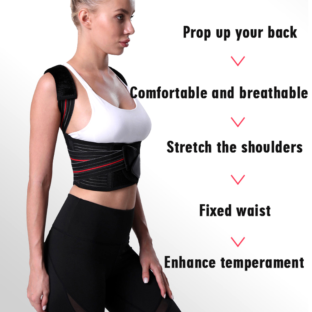 Регулируемый Корректор осанки  – обзор и цена Posture Corrector Back